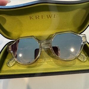 KREWE clear frame Astor Sunglasses